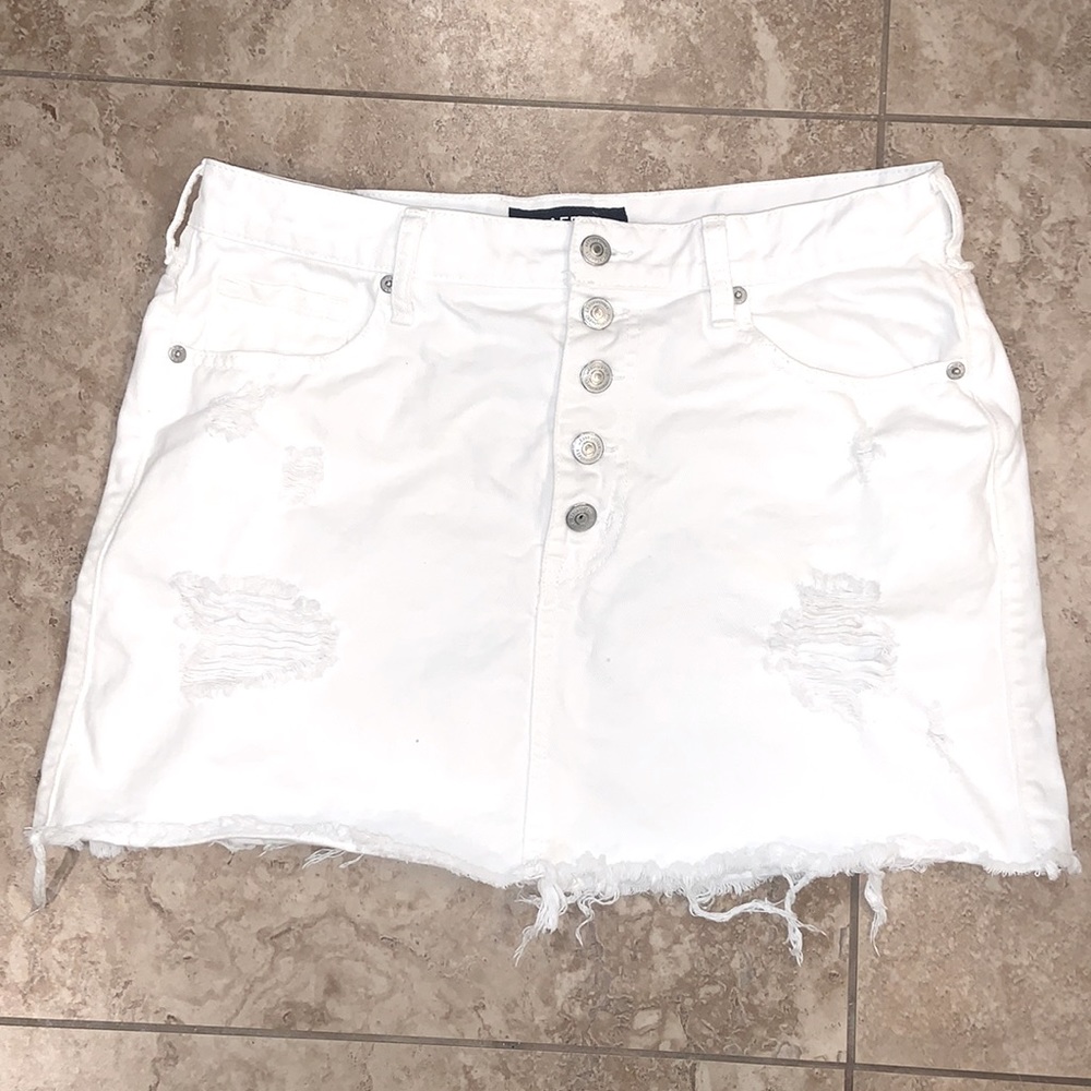 AERO Ripped High Rise Mini Skirt